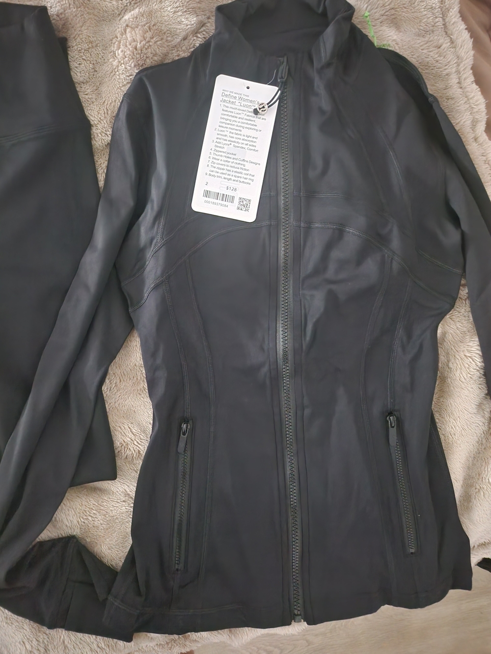 lululemon athletica Black High-Rise Leggings & Jacket Set - Picture 2 of 4